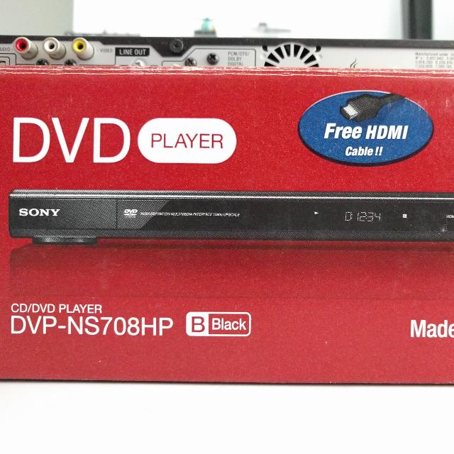 Sony DVD Player DVPNS708HP, TV & Home Appliances, TV & Entertainment