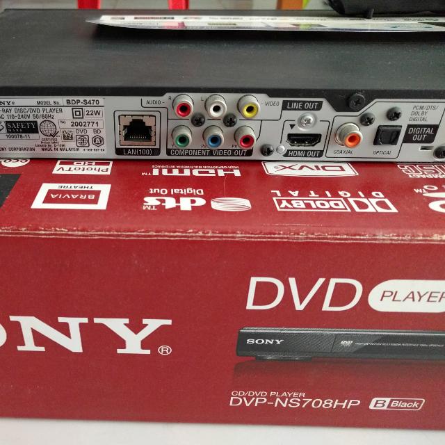 Sony DVD Player DVPNS708HP, TV & Home Appliances, TV & Entertainment