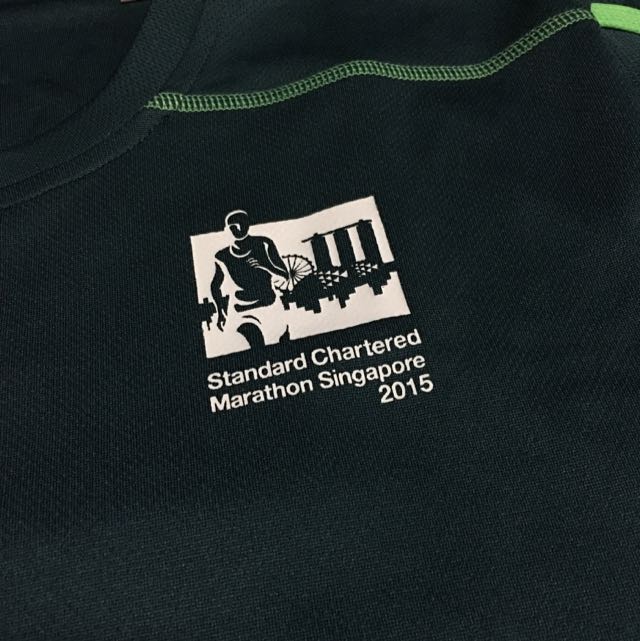 Standard Chartered Marathon Finisher Ekiden Tee, Men's Fashion