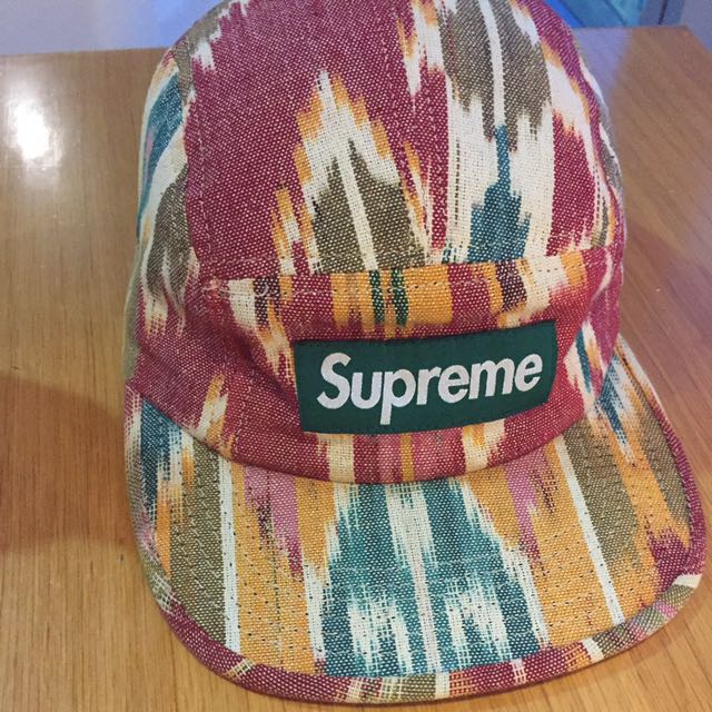 supreme ikat camp cap