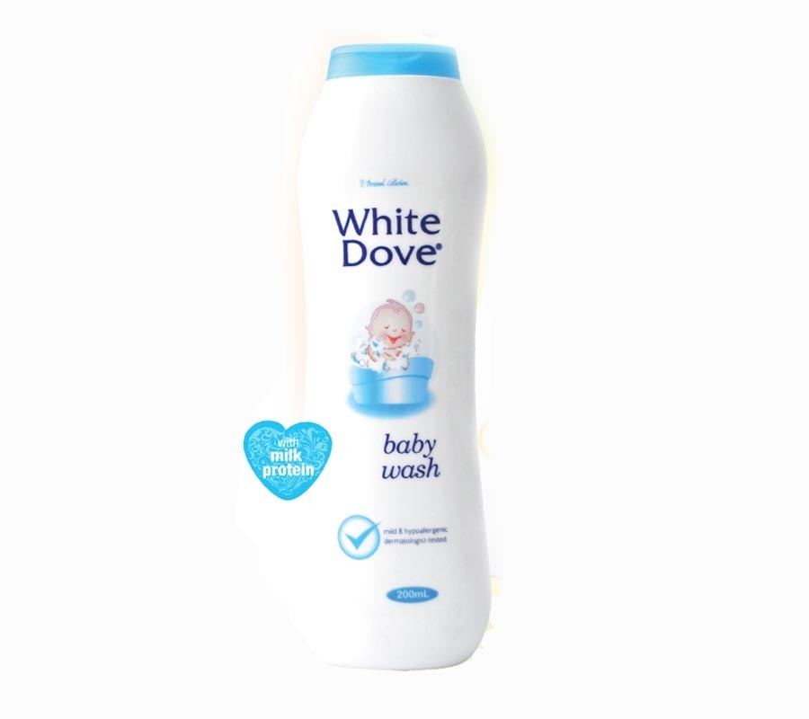 White dove shop baby wash