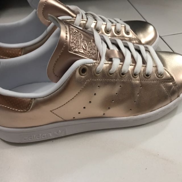 Adidas Stan Smith Rose Gold, Women's Fashion, Footwear, Sneakers on  Carousell