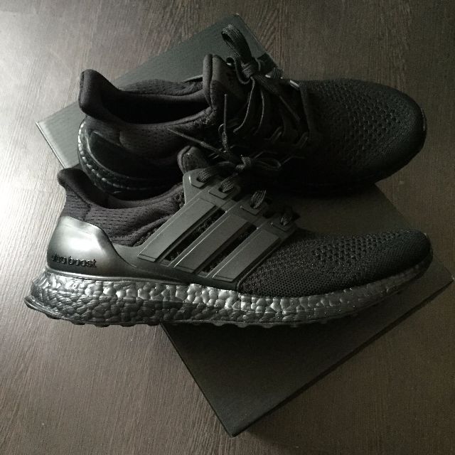 Adidas Triple Black Ultra Boost 1 0 For Sale Off 77