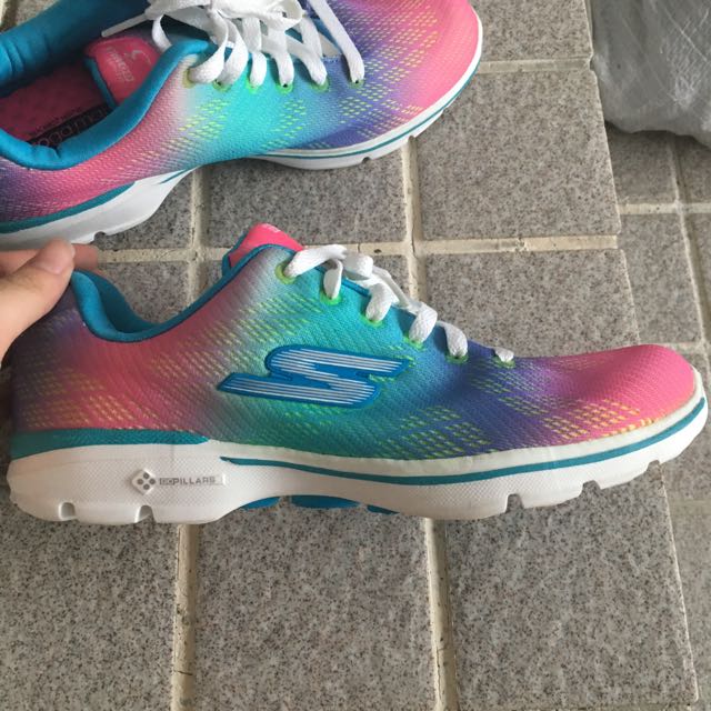 skechers rainbow sneakers