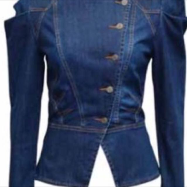 bettina liano denim jacket
