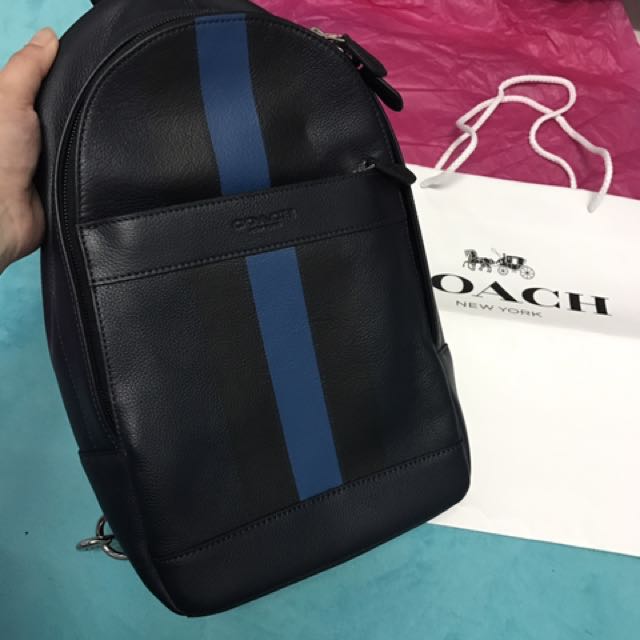 coach side bag mens