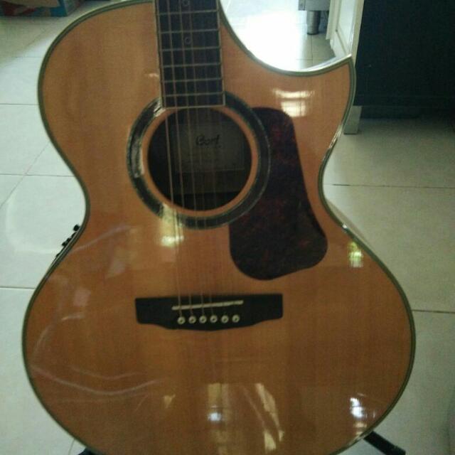Guitar Akustik Elektrik Cort Ndx 20 Ampli Af30 Musik Media Alat Di Carousell