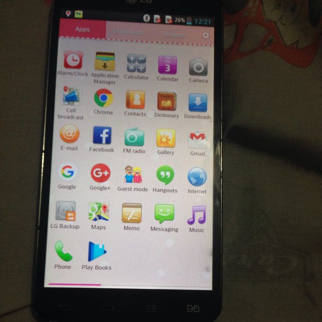 Hp Lg D686 Telepon Seluler Tablet Di Carousell