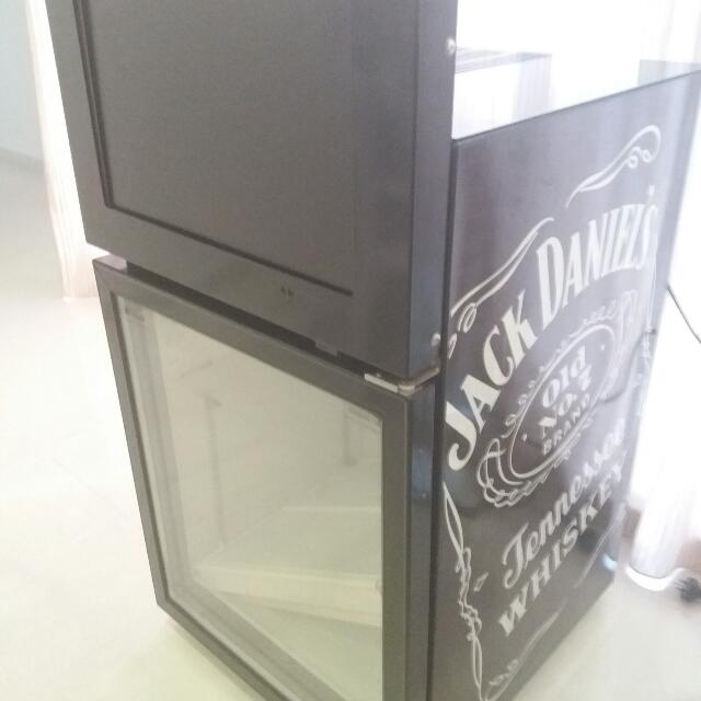 Jack Daniels LCD Commercial Display Fridge Freezer for Liquer, TV