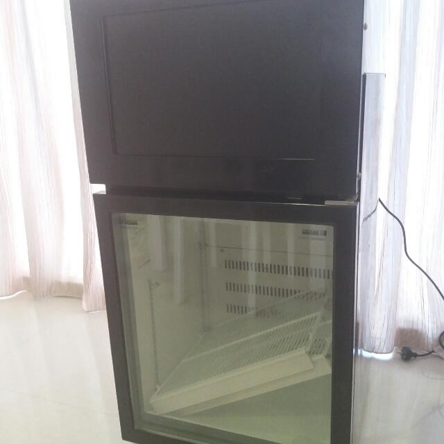 Jack Daniels LCD Commercial Display Fridge Freezer for Liquer, TV