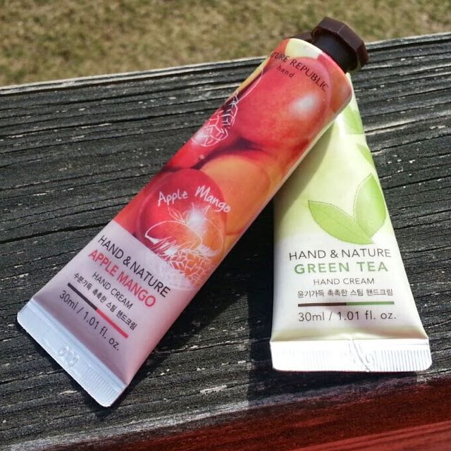 Nature Republic Apple & Mango Hand Cream, Beauty & Personal Care, Bath