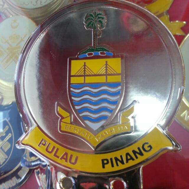 Penang Emblem Car Badge, Auto Accessories on Carousell
