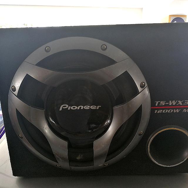 pioneer ts wx303 subwoofer 1200w
