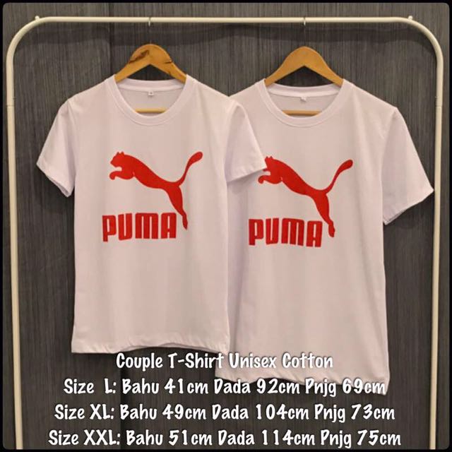 puma couple t shirt