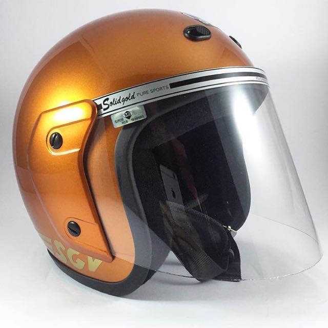 SGV VISOREX ORANGE Motorbikes on Carousell
