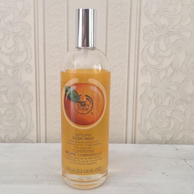 The body shop Satsuma Body Mist, Kesehatan & Kecantikan, Parfum, Kuku