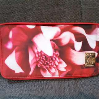 紅色花朵設計師晚宴包手拿包