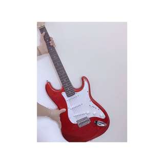 電吉他-紅色
