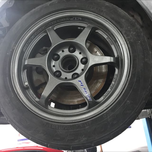 Buddy Club P1 Racing Car Accessories Tyres Rims On Carousell