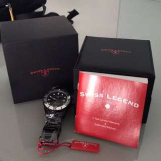 BNIB SWISS LEGEND WATCH