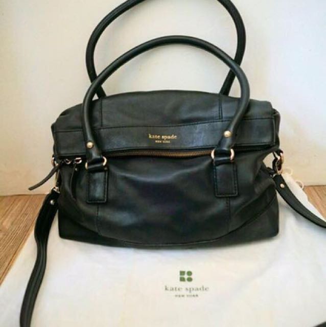 Authentic Kate Spade Cobble Hill Leslie Small Leather Satchel Bag