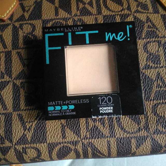 Bedak Maybelline Fit Me Matte Poreless Kesehatan Kecantikan Rias Wajah Di Carousell
