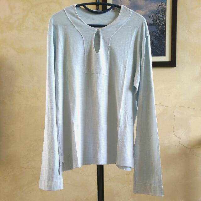Pastel blue long sleeve Clearance