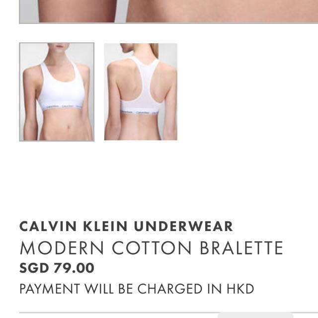 Authentic Calvin Klein Underwear Set, Women's Fashion, New Undergarments &  Loungewear on Carousell