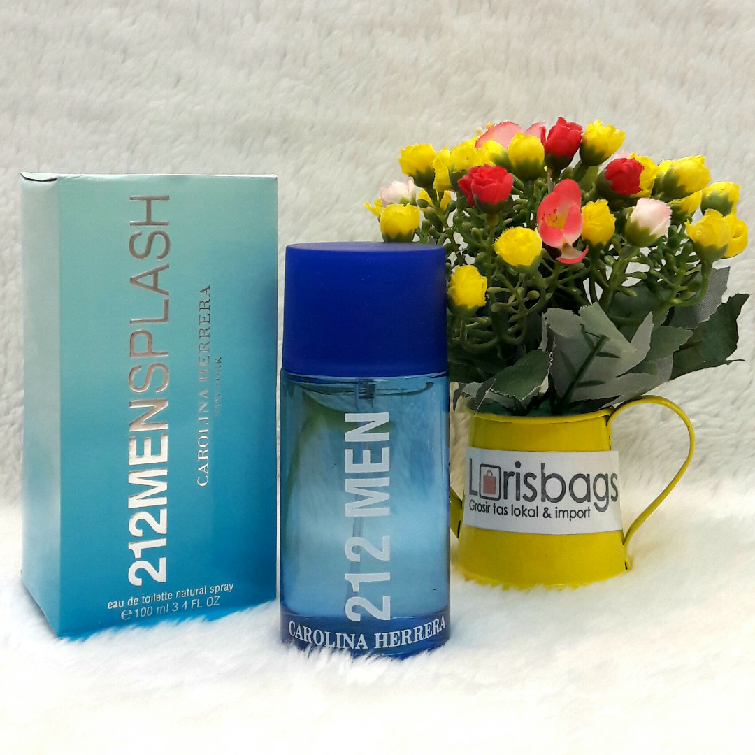 Carolina Herrera 212 Men Splash Parfum Original Singapore Serba Serbi Di Carousell