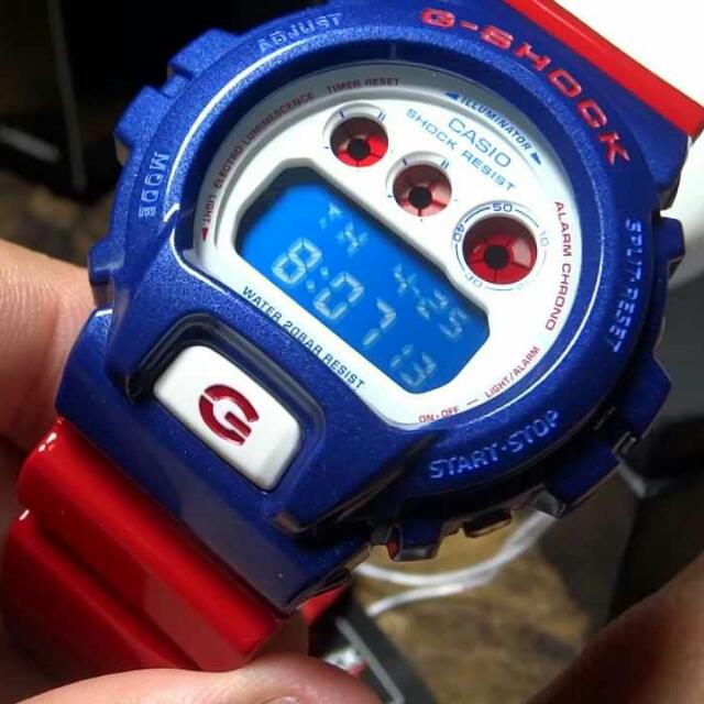 Casio G shock DW 6900AC 2 JDT Captain America Dw6900ac 2