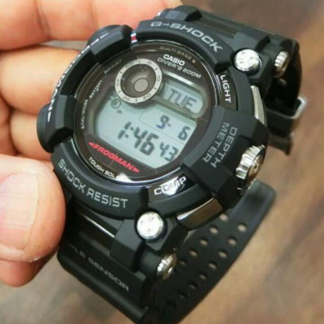 G shock frogman triple sensor clearance