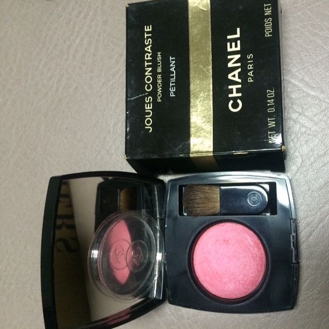 Chanel Joues Contraste Powder Blush 430 foschia rosa please read!!
