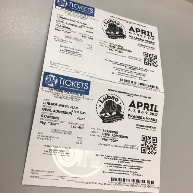 hot air balloon tickets