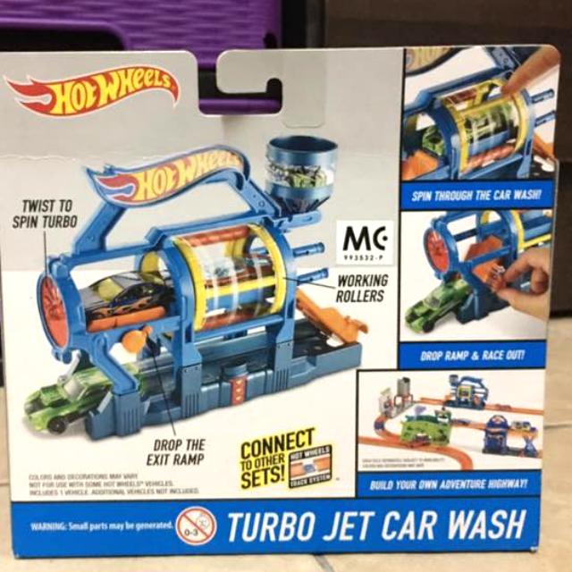 Hw Turbo Jet Car Wash Toys Games Other Toys On Carousell