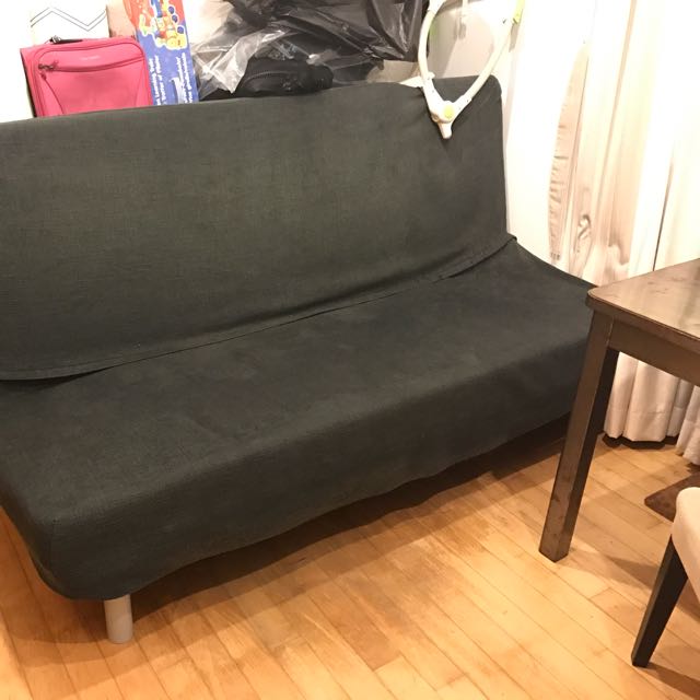 IKEA 3 Seat Futon Sofa Bed., Furniture & Home Living, Furniture, Sofas
