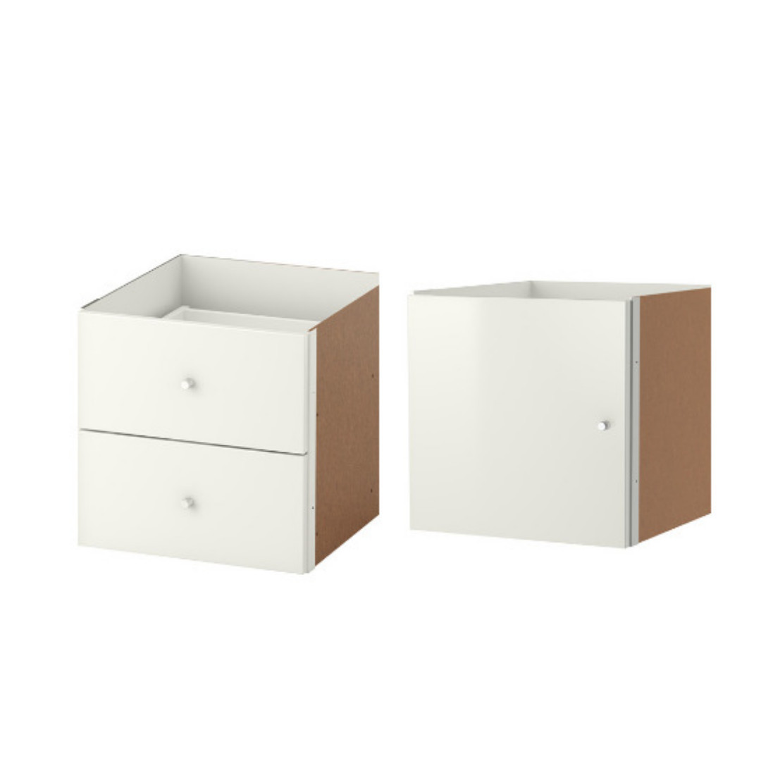 Inserts For Ikea Kallax Shelving White Furniture Shelves