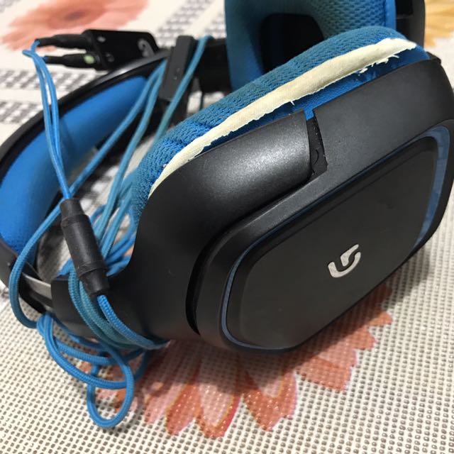 Logitech g430 online crackling