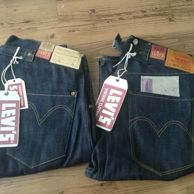 LVC LEVIS VINTAGE 501xx 1890 LEVIS VINTAGE PANTALOONS 1878