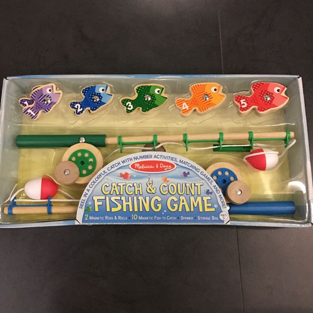 melissa and doug fishing set