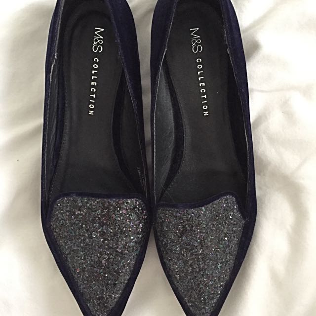 m & s navy shoes