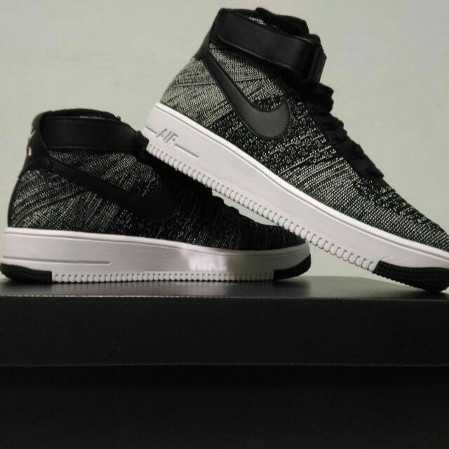 Nike air force 1 discount ultra flyknit mid oreo