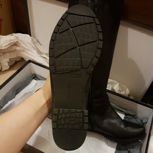 rockport leather upper balance man made