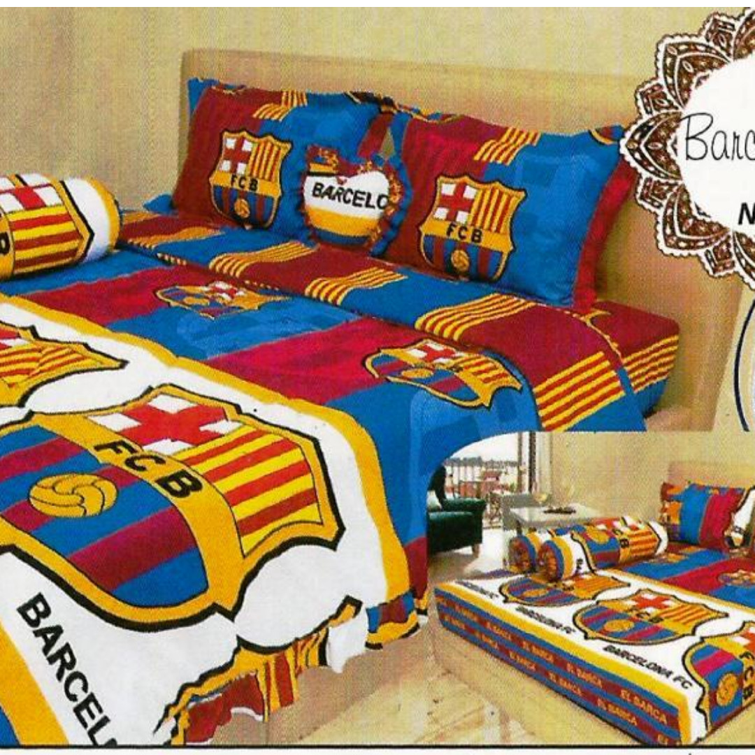 640 Gambar gambar bed cover barcelona Terbaru