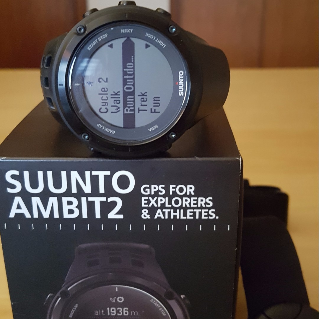 Suunto ambit online black hr