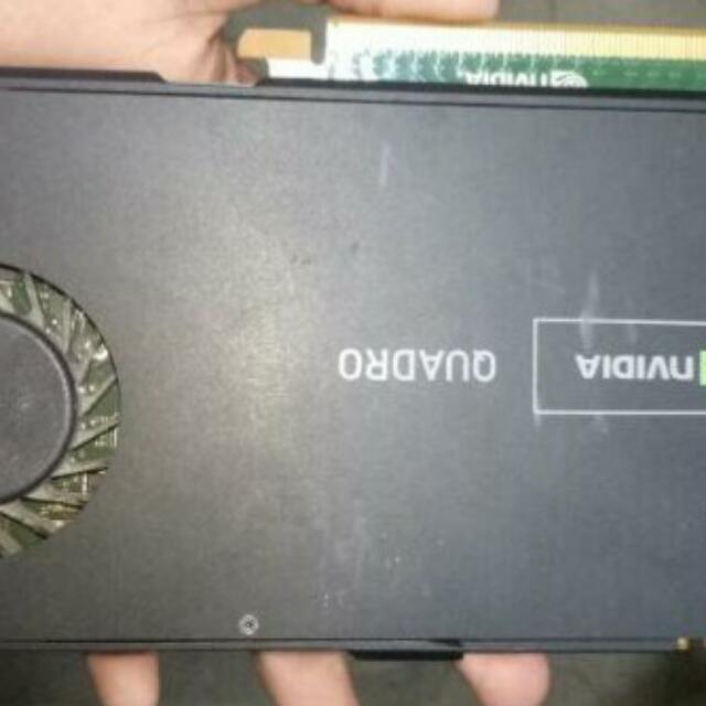 Vga Nvidia Quadro 4000 2gb 256bit Sdr 5 Elektronik Bagian Komputer Aksesoris Di Carousell