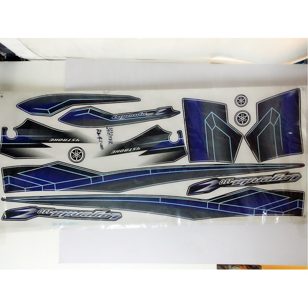 Yamaha Lagenda 110Z Bodycover Stickers Mm Motorbikes On Carousell