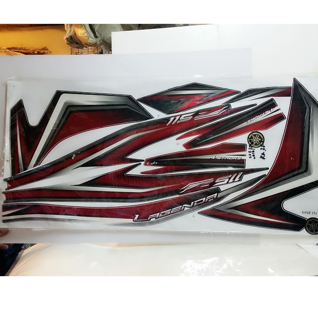 Yamaha Lagenda 115 Z Bodycover Stickers My Motorbikes On Carousell