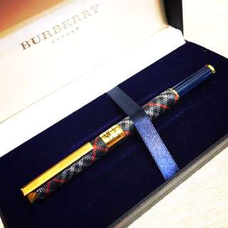 Burberry 限定14K金鋼筆（絕版品）