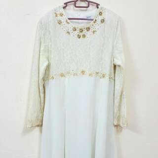[Inc Pos] Creamy Lace Dress