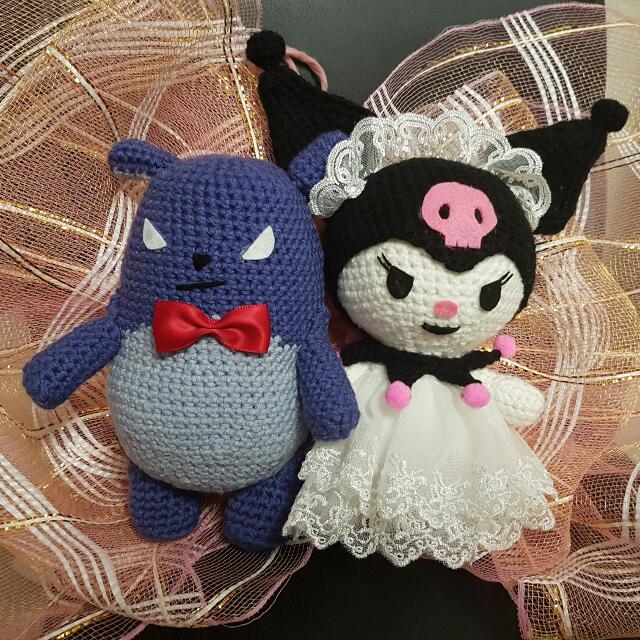 结婚公仔系列 - kuromi & baku